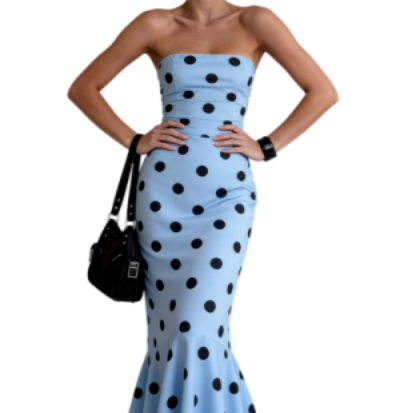 Linen-cotton casual dress, premium comfort.